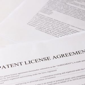 License agreement Unitary Patent